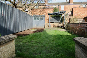 Rear garden- click for photo gallery